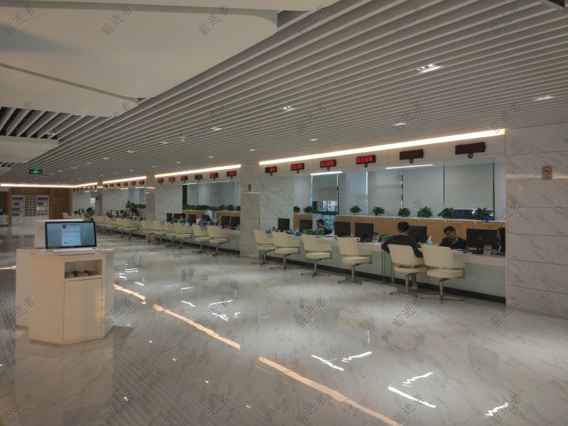 3133拉斯维加斯排队系统案例-深圳天安云谷-人力资源服务智慧市场-窗口屏